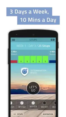 Situps android App screenshot 6